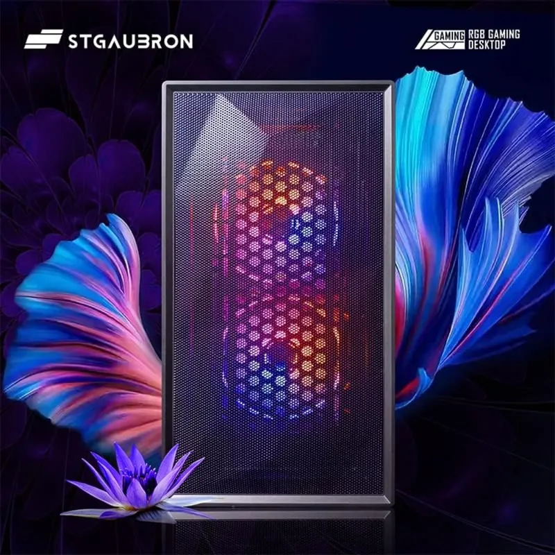 Pc Gaming Core I5 - คอมพิวเตอร์ตั้งโต๊ะสำหรับเล่นเกมประกอบสำเร็จ, Radeon RX 550 4G GDDR5,