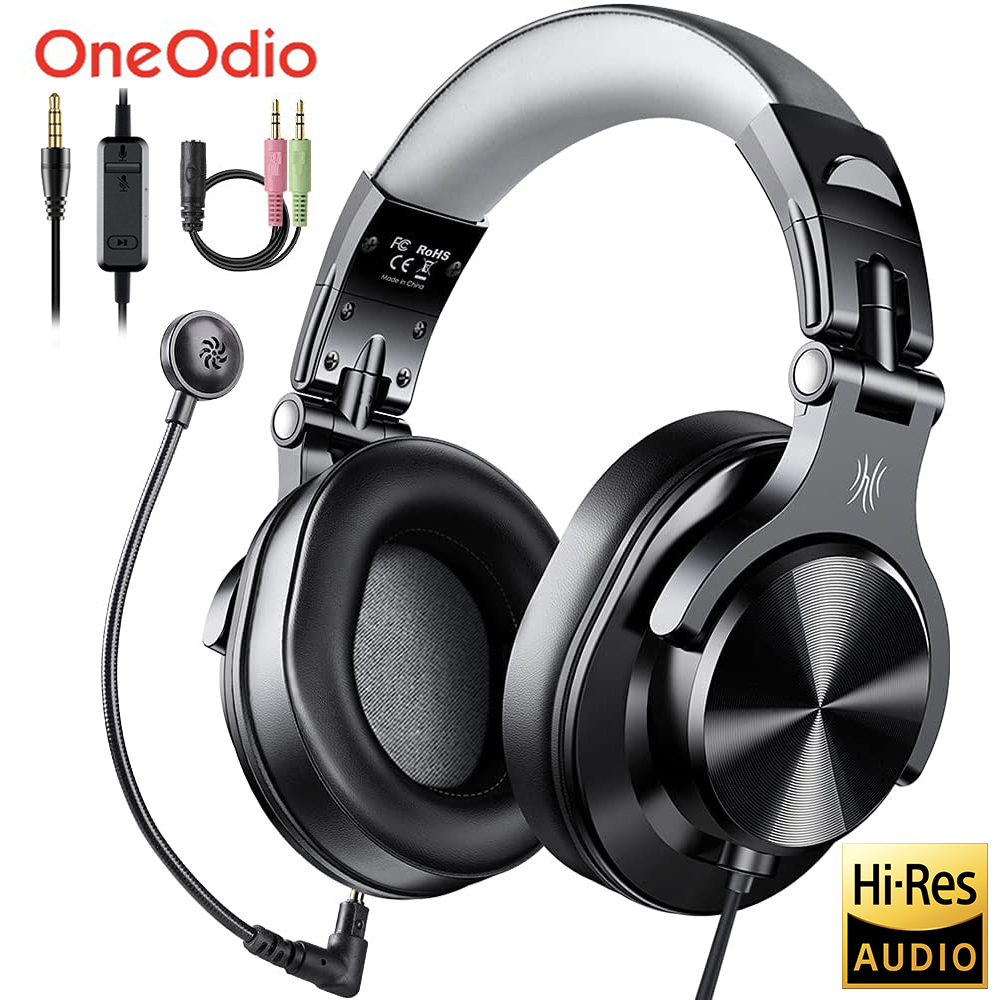 Pc Gaming Y Monitor - Oneodio A71D แบบมีสายหูฟังเกม Gamer 3.5มม.Over-Ear Headphone