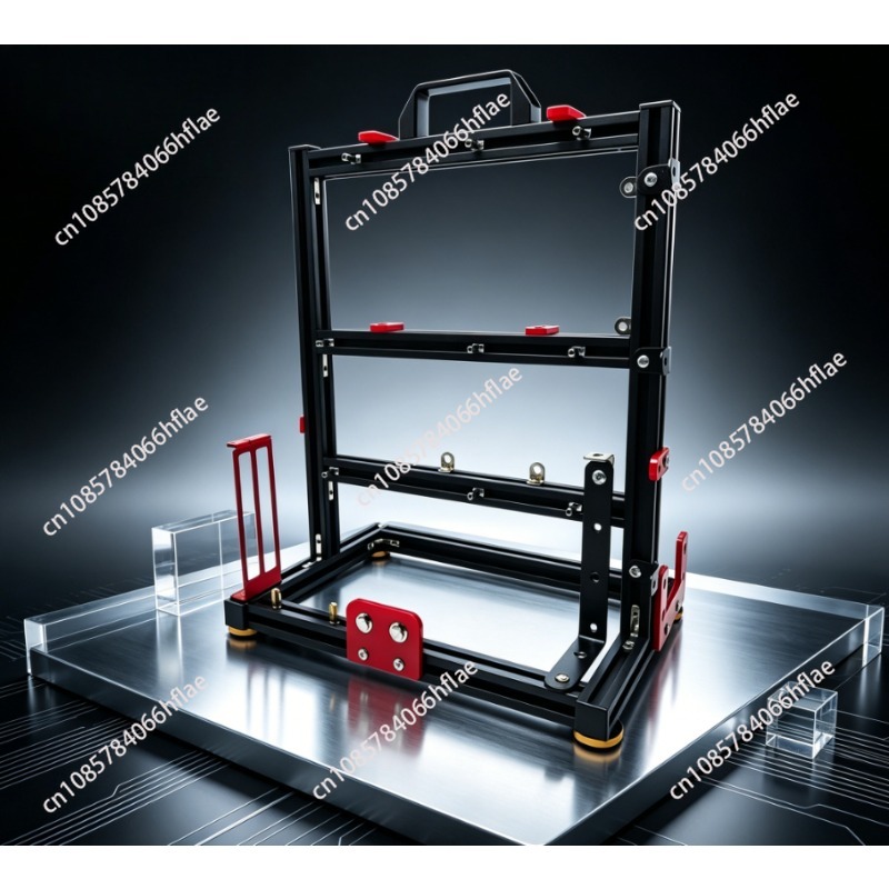 Pc Gaming Water Cooling - แท่นทดสอบพีซีแบบโครงเปิดแนวตั้ง รองรับเมนบอร์ด ITX และ ATX รองรับระบบระบายความร้อนด้วยน้ำสำหรับคอมพิวเตอร์เกมมิ่ง