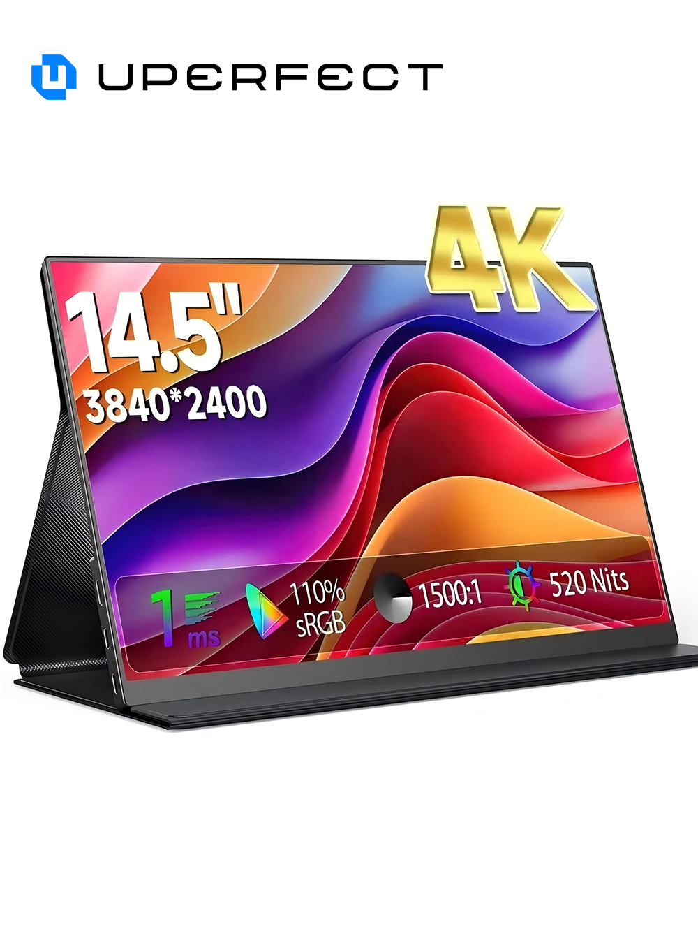 Pc Gaming Y Monitor - UPERFECT จอภาพพกพา 14.5 นิ้ว 4K 60Hz