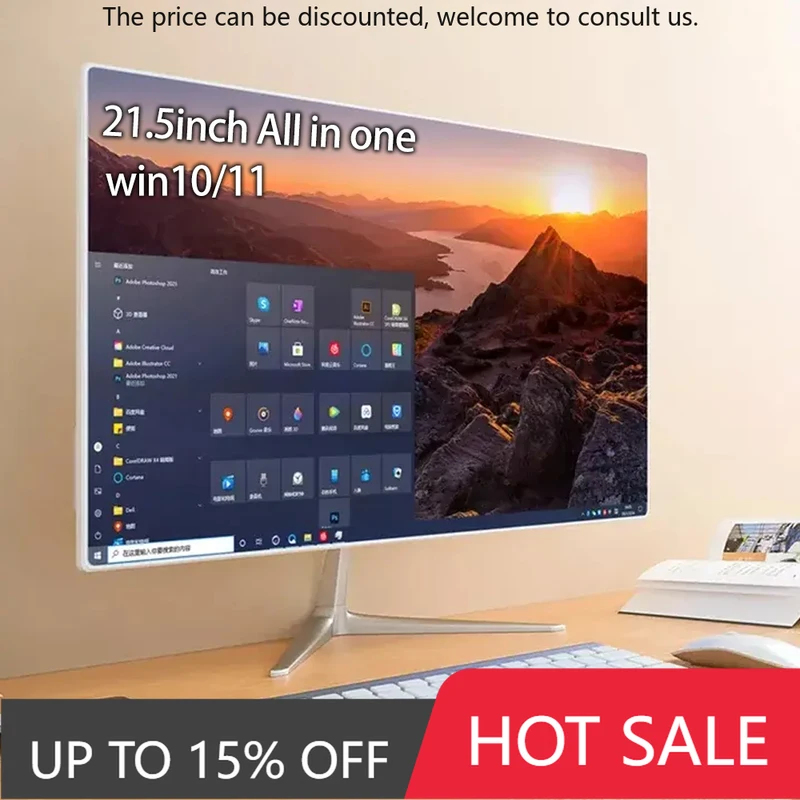 Pc Gaming All In One - โปรเซสเซอร์รุ่นใหม่ I3 I5 I7 คอมพิวเตอร์ครบชุด ชุดเกมมิ่ง