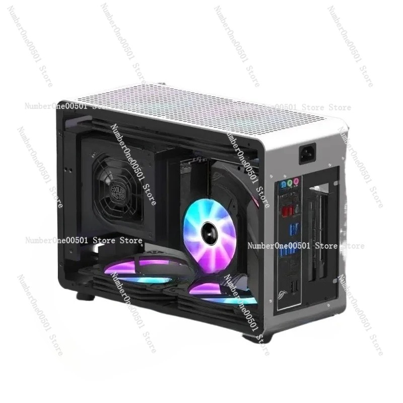 Pc Gaming Water Cooling - เคสอลูมิเนียม A4 ITX รองรับระบบระบายความร้อนด้วยน้ำขนาด 240 มม.
