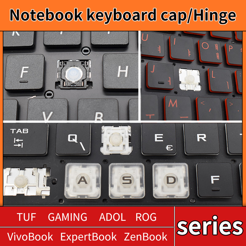 Pc Gaming Hp - เปลี่ยน Keycap Key หมวกยางกรรไกรคลิปบานพับสําหรับ ASUS TUF