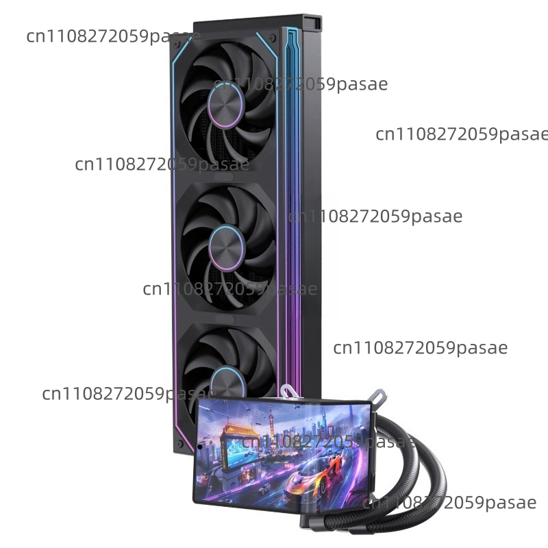 Pc Gaming Liquid - เคสคอมพิวเตอร์ระบายความร้อนด้วยน้ำขนาด 360 มม. พร้อมจอโค้ง 3 มิติ