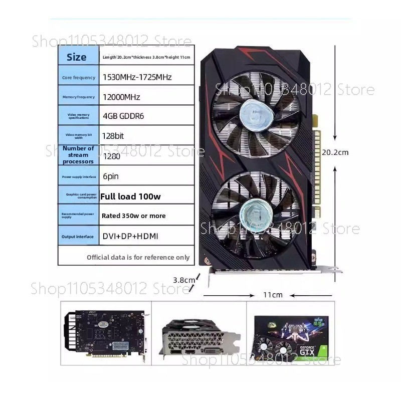 การ์ดจอ GTX 1650 4GB สำหรับคอม - Pc Gaming Gtx 1650 บทวิจารณ์และราคา