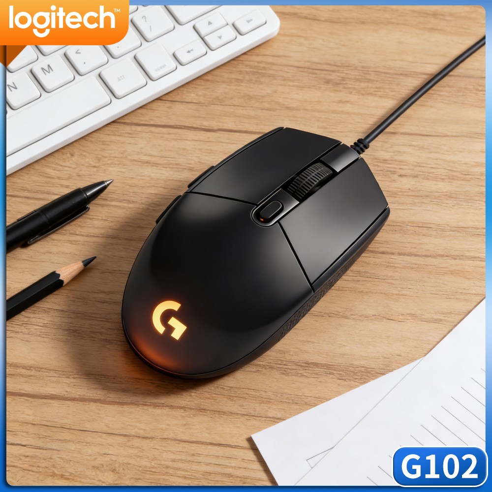 เมาส์เกมมิ่ง Logitech G102 Pro - Pc Gaming All In One บทวิจารณ์และราคา