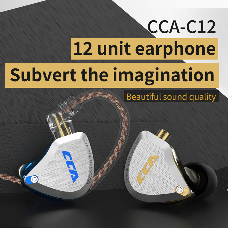 CCA C12 5BA + 1DD Hybrid แขวนห - Pc Gaming Y Monitor บทวิจารณ์และราคา