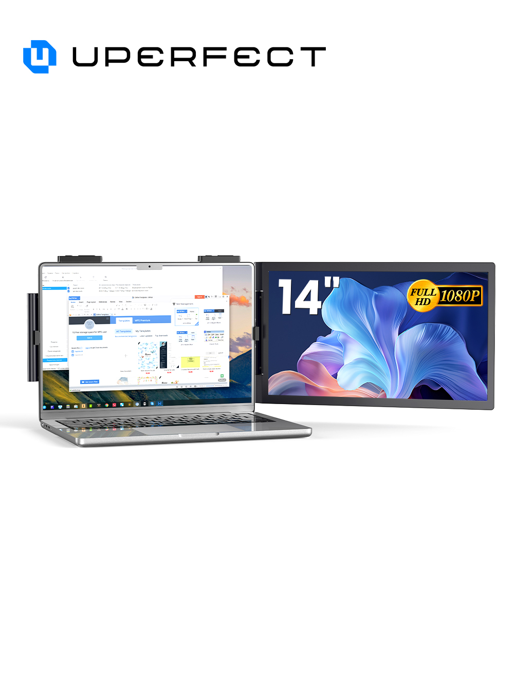 UPERFECT จอภาพพกพาขนาด 14 นิ้ว - Pc Gaming Y Monitor บทวิจารณ์และราคา