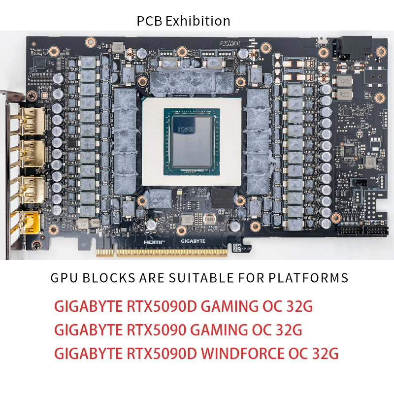 Bykski N-GV5090DWF-X GPU BLOCK - Pc Gaming Water Cooling บทวิจารณ์และราคา