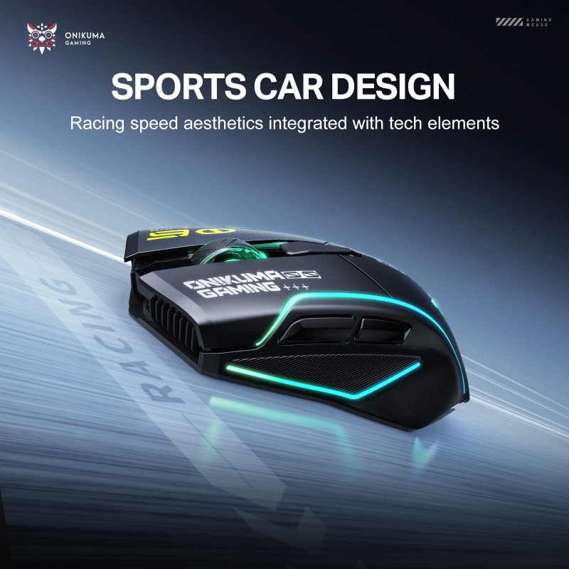 ONIKUMA DM06 เมาส์สำหรับเล่นเก - Pc Gaming Entry Level บทวิจารณ์และราคา
