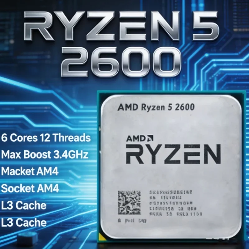 เอเอ็มดี ไรเซน 5 2600 โปรเซสเซ - Pc Gaming Entry บทวิจารณ์และราคา