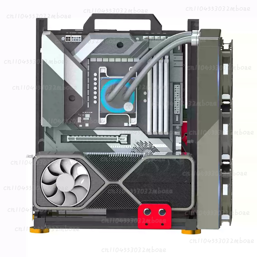 แท่นทดสอบคอมพิวเตอร์แนวตั้งแบบ - Pc Gaming Water Cooling บทวิจารณ์และราคา