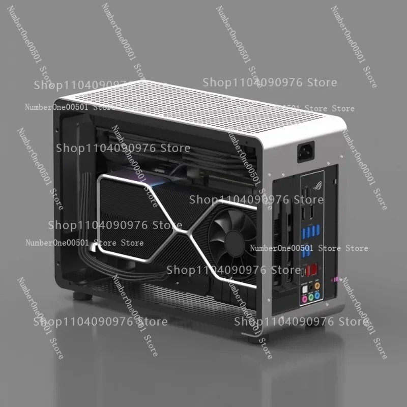 เคสอลูมิเนียม A4 ITX รองรับระบ - Pc Gaming Water Cooling บทวิจารณ์และราคา