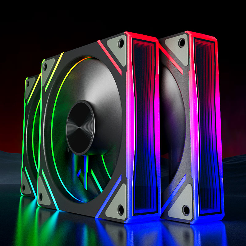 พัดลมคอมพิวเตอร์ TEUCER Prism  - Pc Gaming Water Cooling บทวิจารณ์และราคา