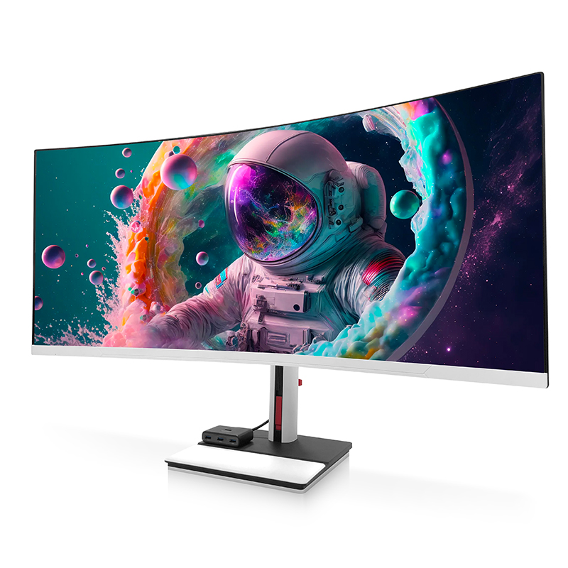คอมพิวเตอร์ตั้งโต๊ะหน้าจอโค้ง  - Pc Gaming All In One บทวิจารณ์และราคา
